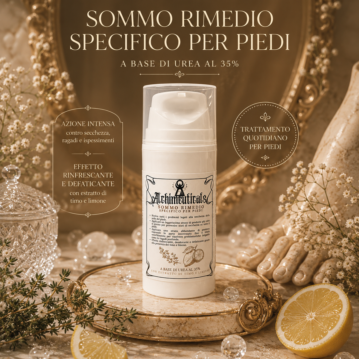 Sommo Rimedio – Crema Piedi Urea 35% Intensiva & Levigante