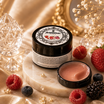 Lip Balm Frutti Rossi & Acido Ialuronico – Idratante, Levigante e Rimpolpante