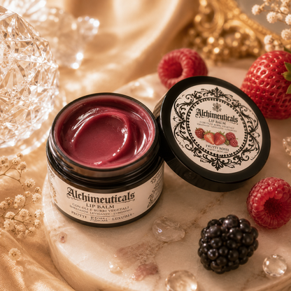 Lip Balm Frutti Rossi & Acido Ialuronico – Idratante, Levigante e Rimpolpante